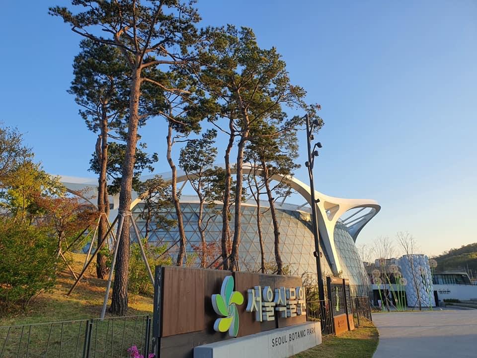 Seoul Botanic Park Spring Scene