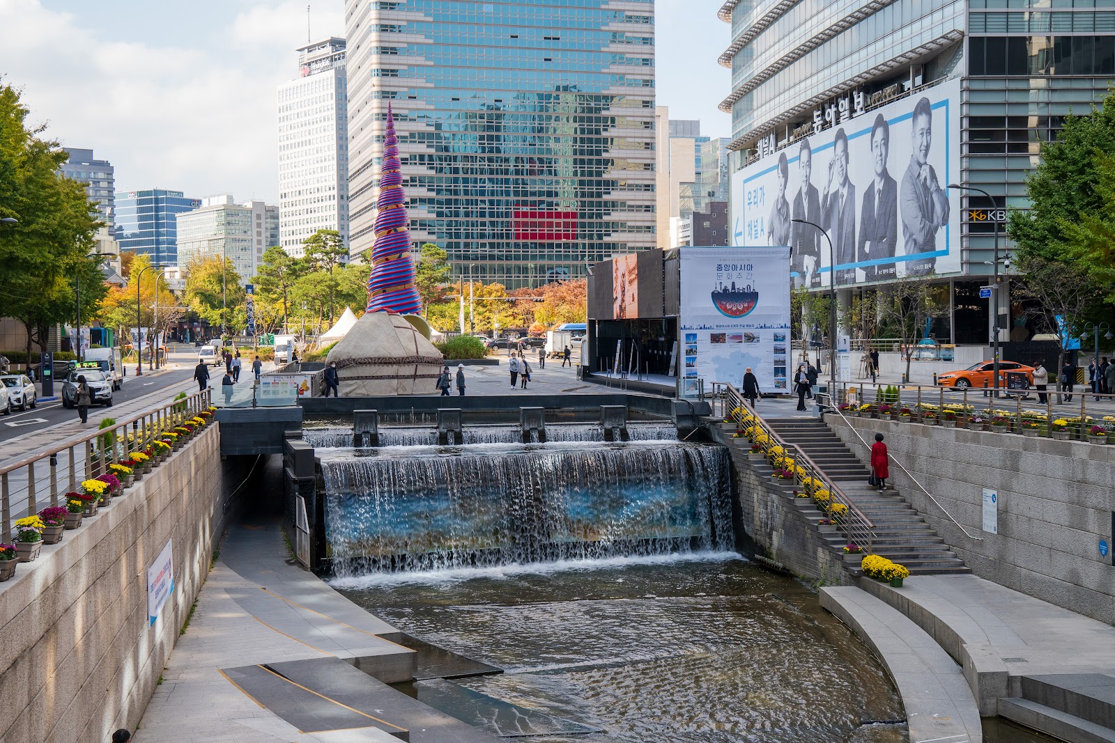 Seoul Spring Festival Scene